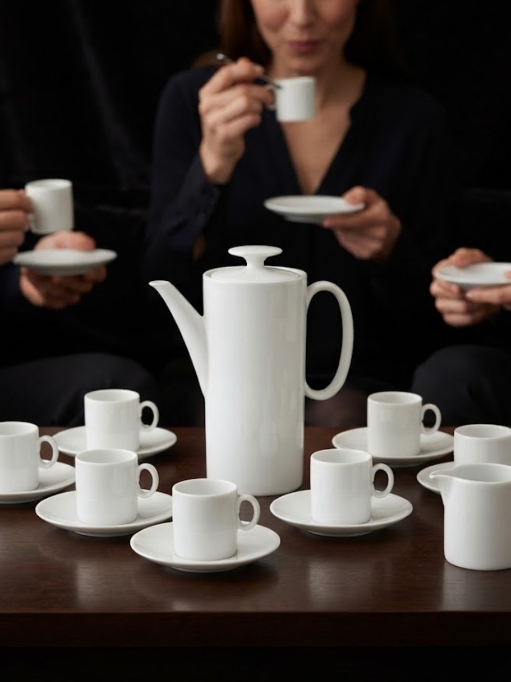 THOMAS Germany Demitasse Coffee Set Rosenthal Line